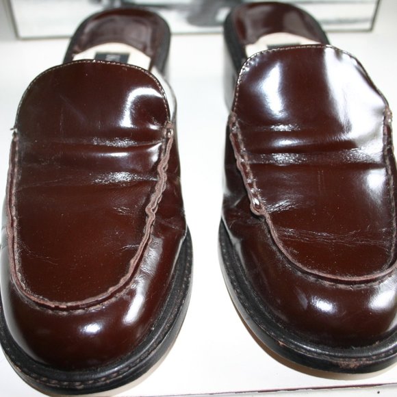KENNETH COLE of New York Loafer/Slide Brown/Cordovan Color 8B Made in Brazil - Picture 10 of 15